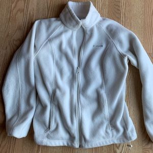 perfect condition columbia fleece zip up sweater